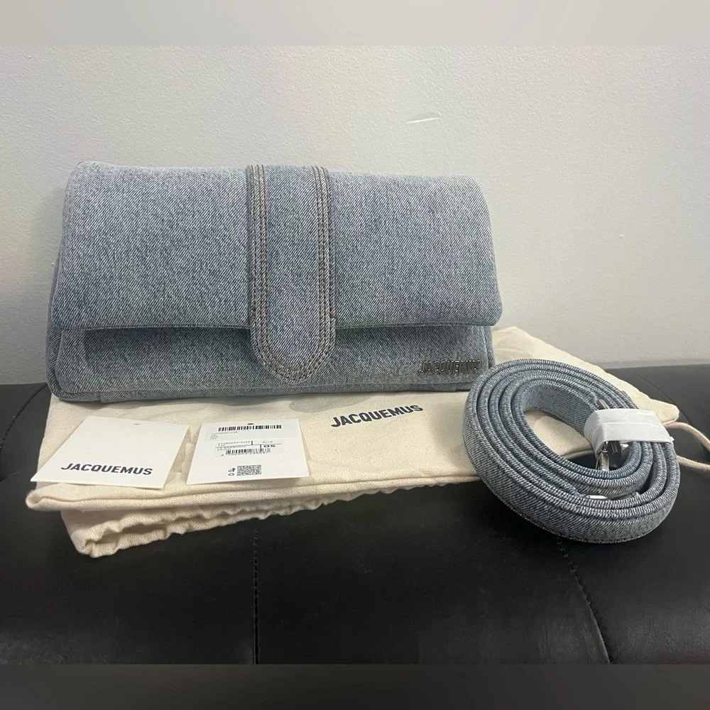 Jacquemus Blue Shoulder Bag - Picture 8 of 14
